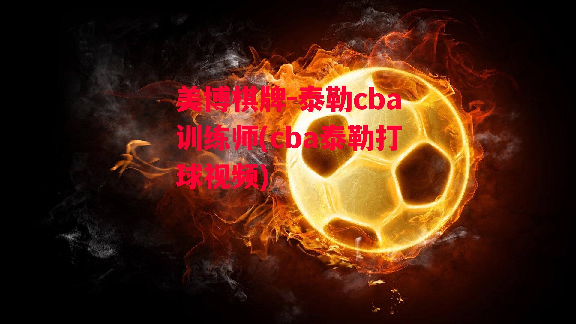 泰勒cba训练师(cba泰勒打球视频)